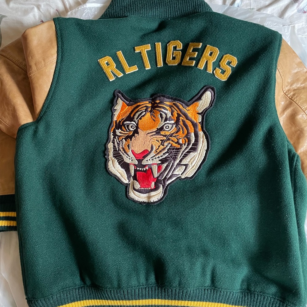 🔥NWT Ralph Lauren RL Tigers Varsity Jacket